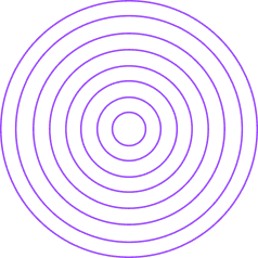 decorative concentric rings